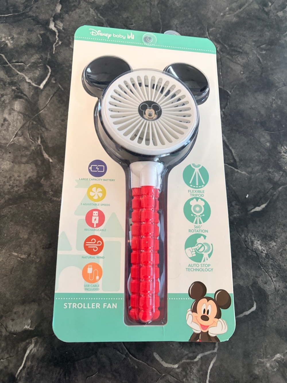 Disney baby Mickey Mouse stroller fan